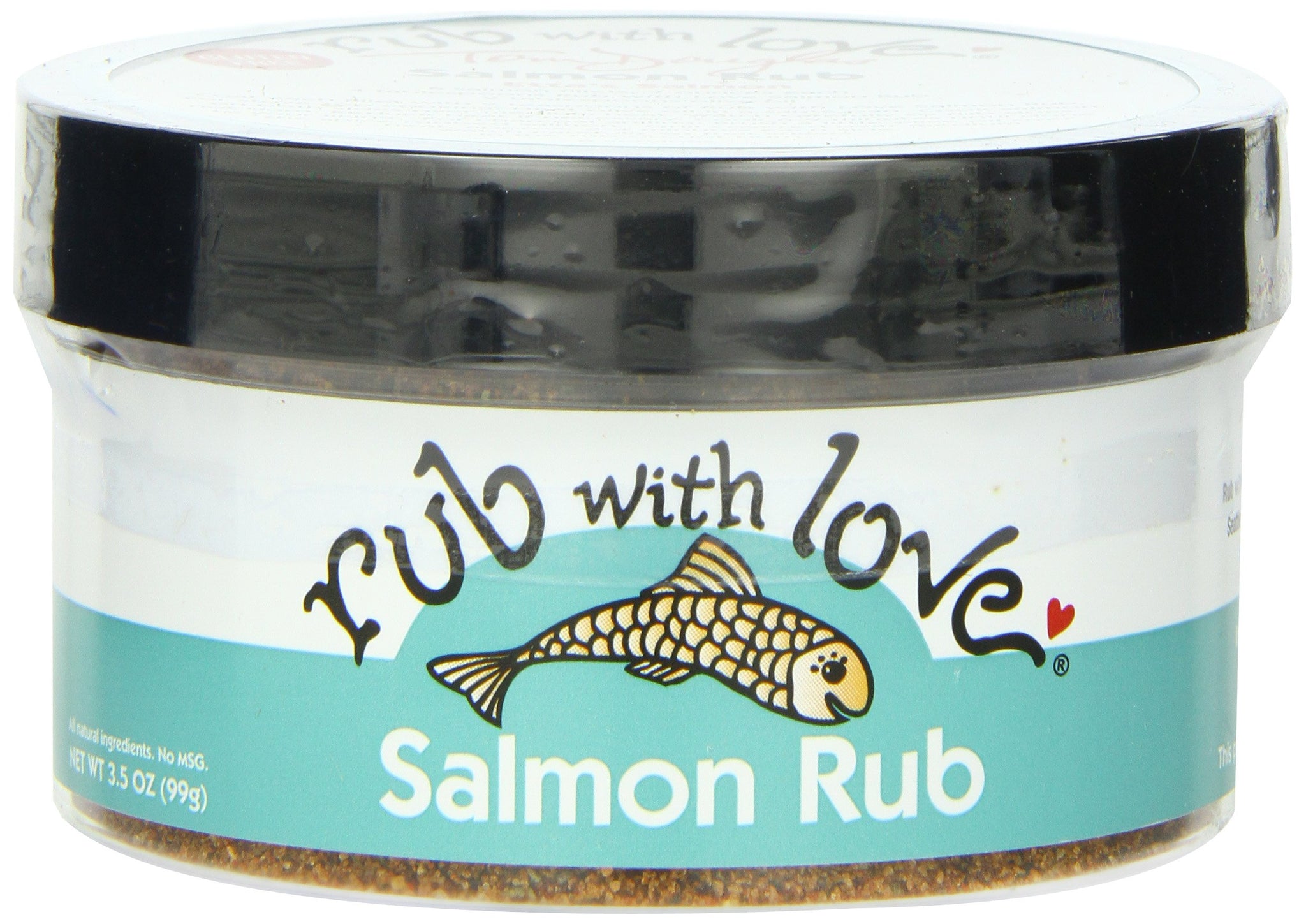 Rub With Love Rub, Spice Salmon, 3.5 Ounce (Pack of 8)