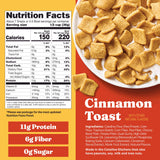 Catalina Crunch Protein Cereal, Cinnamon Toast, 9 oz Bag (Pack of 1)