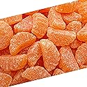 Orange Slices Jelly Candy | 2 Lb Bag | Dye Free Candy | Naturally Flavored Bulk Chewy Candy for Buffets, Events & Everyday Snacking | Gelatin Free