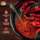 Angel Brand Red Cayenne Pepper - 13 oz Single Bottle - Ground Cayenne Pepper Powder for Cooking, Seasoning, and Spicy Recipes.