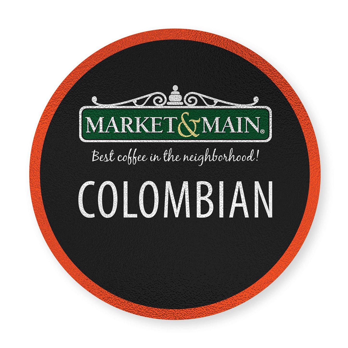Market & Main OneCup, Colombian, Compatible with Keurig K-cup Brewers, 12 Count