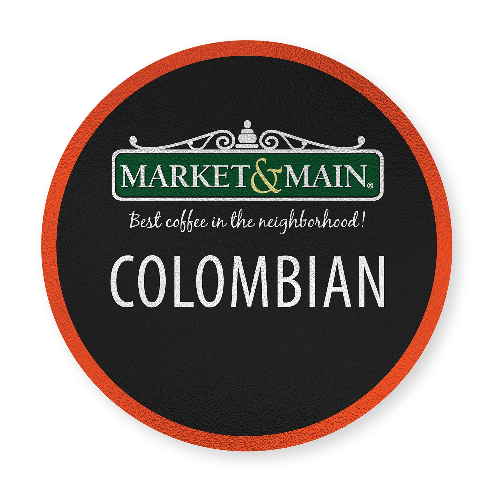 Market & Main OneCup, Colombian, Compatible with Keurig K-cup Brewers, 12 Count