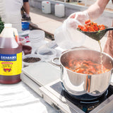 Zatarain's Concentrated Shrimp & Crab Boil, 1 gal - One Gallon Bulk Container of Liquid Crab Boil to Add Flavor to Seafood, Potatoes, Corn, Vegetables