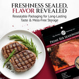 My Family's Seasoning Prime Rib - Dry Seasonings and Spices for Cooking - Savory Smoking Rubs for Roast - Perfect for Ribs Grilling - Steaks Rub Spice