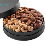 Cirque Gift Co. Gourmet Nut Gift Tray 6" Freshly Roasted Assorted Nuts for Mothers Day, Fathers Day, Holiday, Corporate Gifting, Thanksgiving Gift