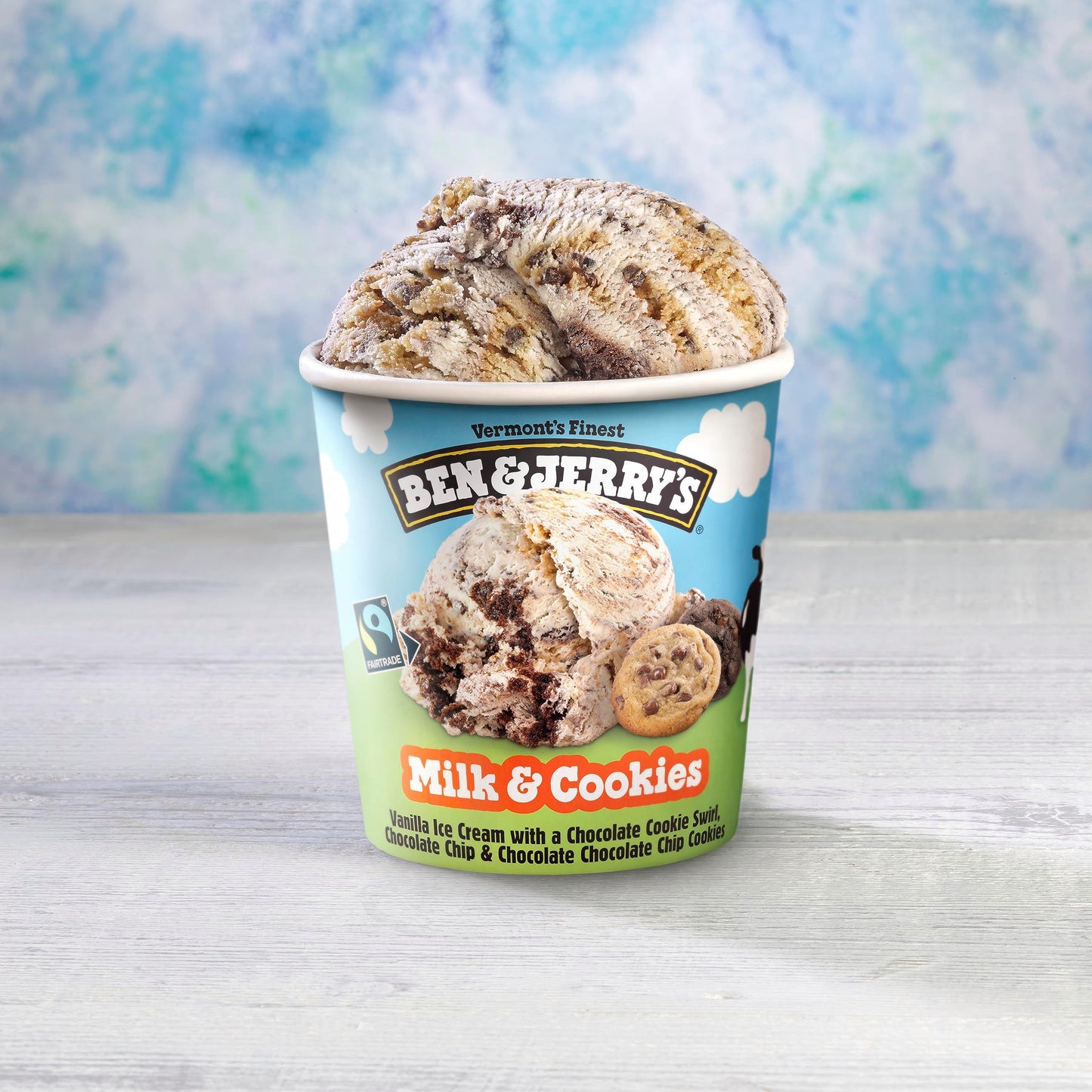 Ben & Jerry's Ice Cream Milk and Cookies 16 oz