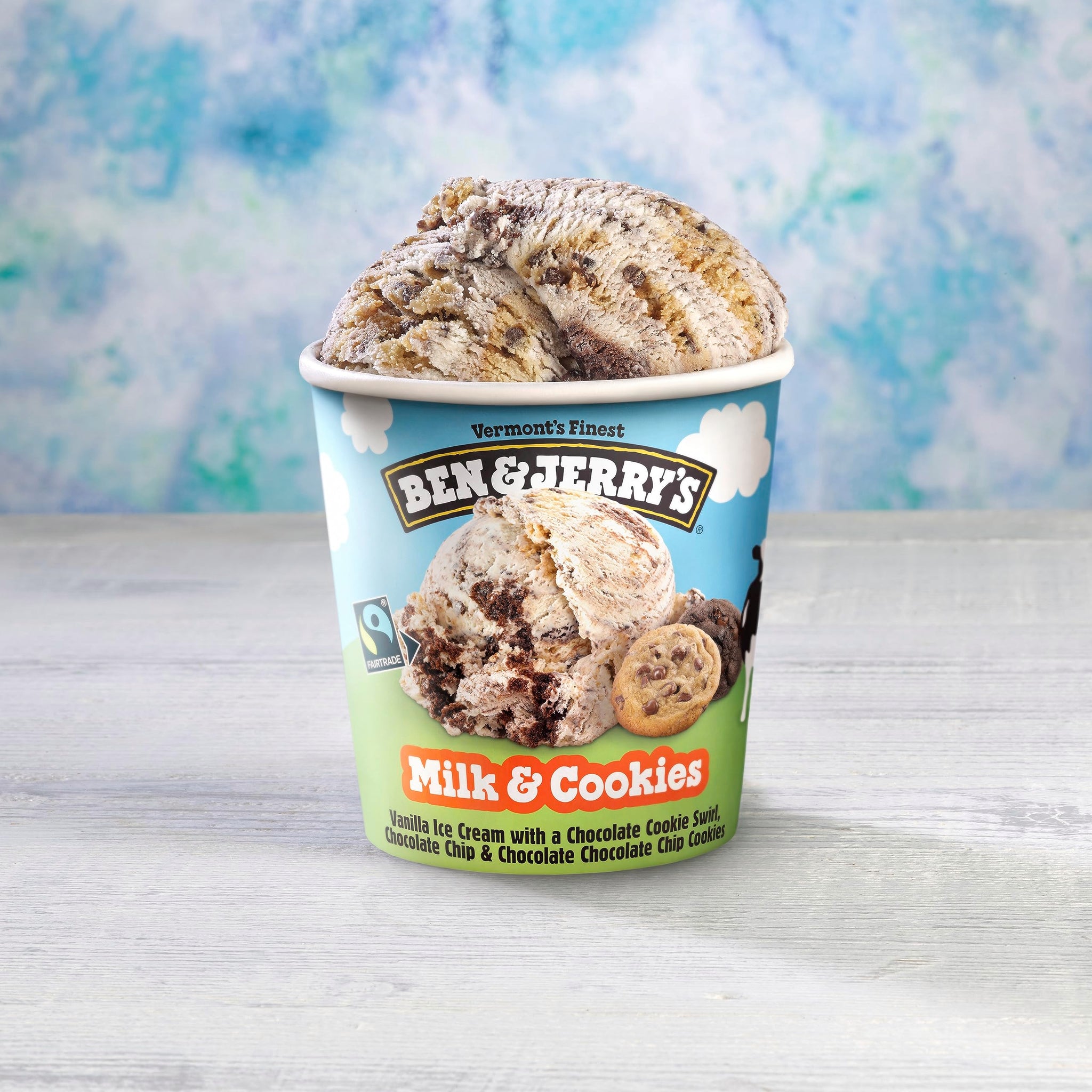 Ben & Jerry's Ice Cream Milk and Cookies 16 oz