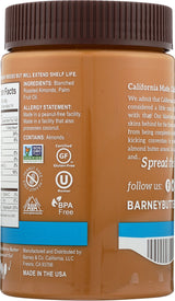 Barney Butter Almond Butter, Bare Smooth, 16 Ounce (Pack of 3)
