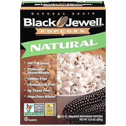 Black Jewell Popcorn Micro Naturl 3ct