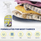 Grandma's Secret Spot Remover Laundry Spray - Chlorine, Bleach and Toxin-Free Fabric Stain Remover for Clothes - Removes Oil, Paint, Blood and Pet