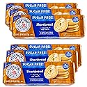 Shortbread Lovers - Voortman Sugar Free Shortbread Cookies - Baked with Real Ingredients - 6, 8oz packs