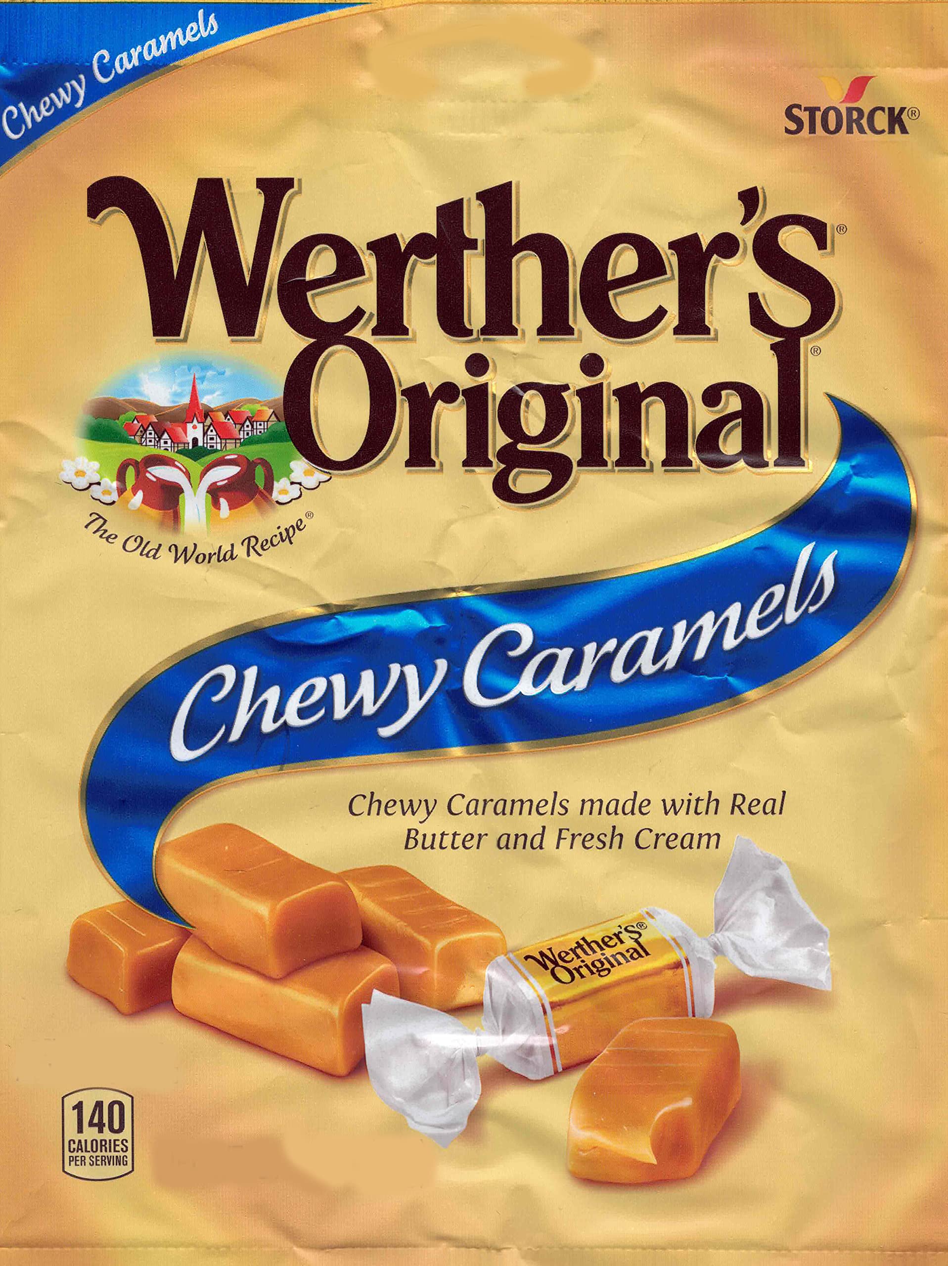 Bulk Werthers Original Hard Candy | Bulk Candy Individually wrapped | Werthers Caramel Candy | 1 lb Individual Flavor Bag | Ships in an Aromatik™