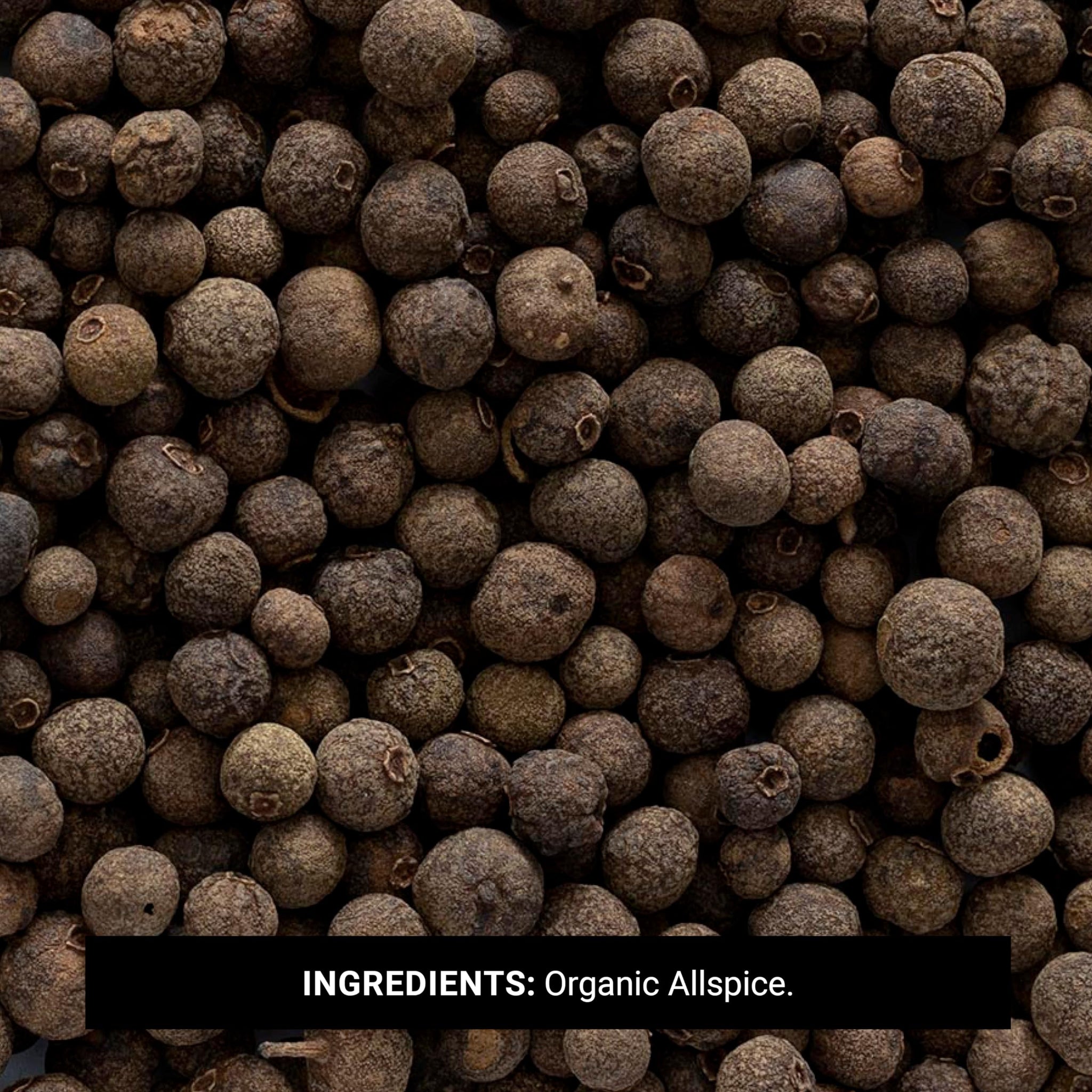 Frontier Co-op Organic Allspice Whole, Certified Organic, Kosher, Bulk Spice | 16 Ounce (Pack of 1)