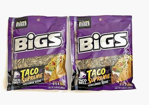 Taco Supreme - Do Flavor Bigger Huge Sunflower Seeds 2-pack 3.630z each
