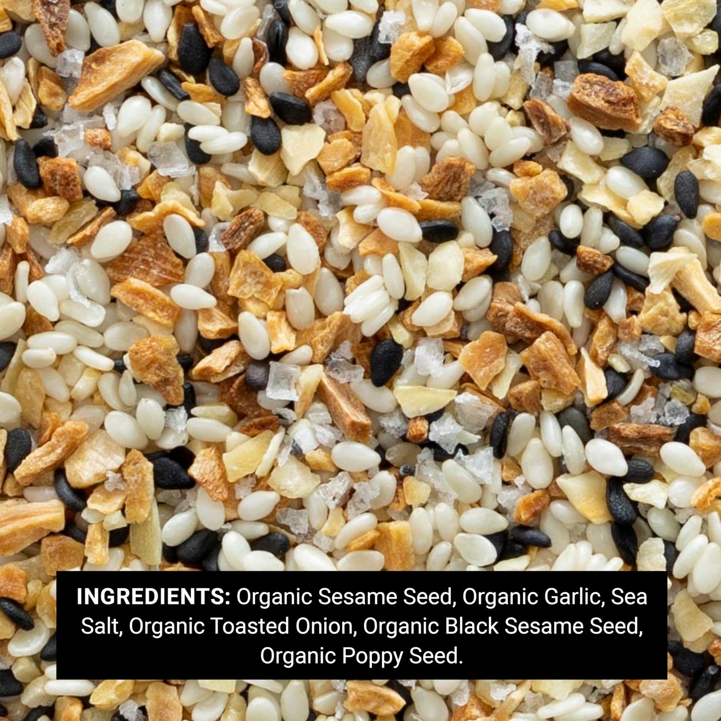 Frontier Co-op Organic Everything Blend Seasoning. 16 Oz, Bulk Bag - For Everything Bagels, Eggs, and Salads