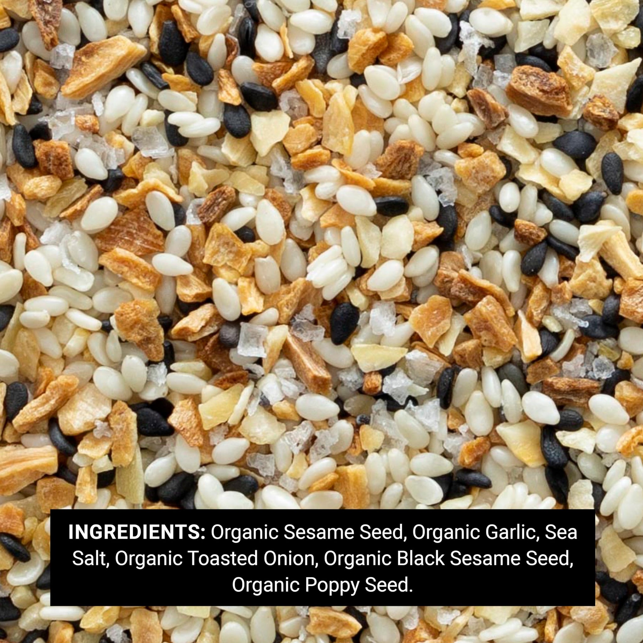 Frontier Co-op Organic Everything Blend Seasoning. 16 Oz, Bulk Bag - For Everything Bagels, Eggs, and Salads