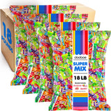 Dooboe Huge Candy Assortment - 18 Pounds - Approx. 900 Pieces - Parade Throws Big Bulk Candy Variety Pack for Schools, Offices & Holidays