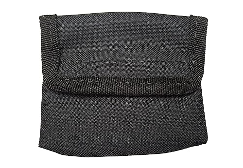 LINE2design Glove Pouch Black - EMS EMT Firefighter Police Medical Glove Holder | Holds 6 - Pairs of Disposable Gloves