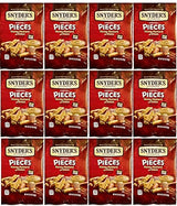 Snyder's of Hanover Pretzel Pieces, Honey Mustard Onion, 2.25 oz Pack of 12 bundled by SUPERDEALS with mystery gift in every order