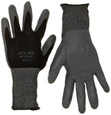 Atlas 370M Nitrile Tough Assembly Grip 370 Work Gloves, Medium