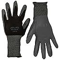 Atlas 370M Nitrile Tough Assembly Grip 370 Work Gloves, Medium