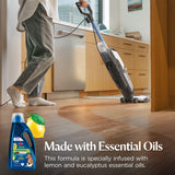 Bissell Multi-Surface Pet with Citrus, 3444G, 80oz, Safe on Sealed Hard Floors and Area Rugs, Removes tough pet messes and elimantes odors, Lemon