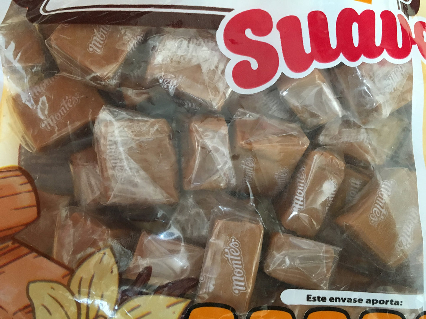 Montes Vanilla Caramel Soft Candy - Caramelos Suave de Leche Sabor a Vainilla 17 Ounces