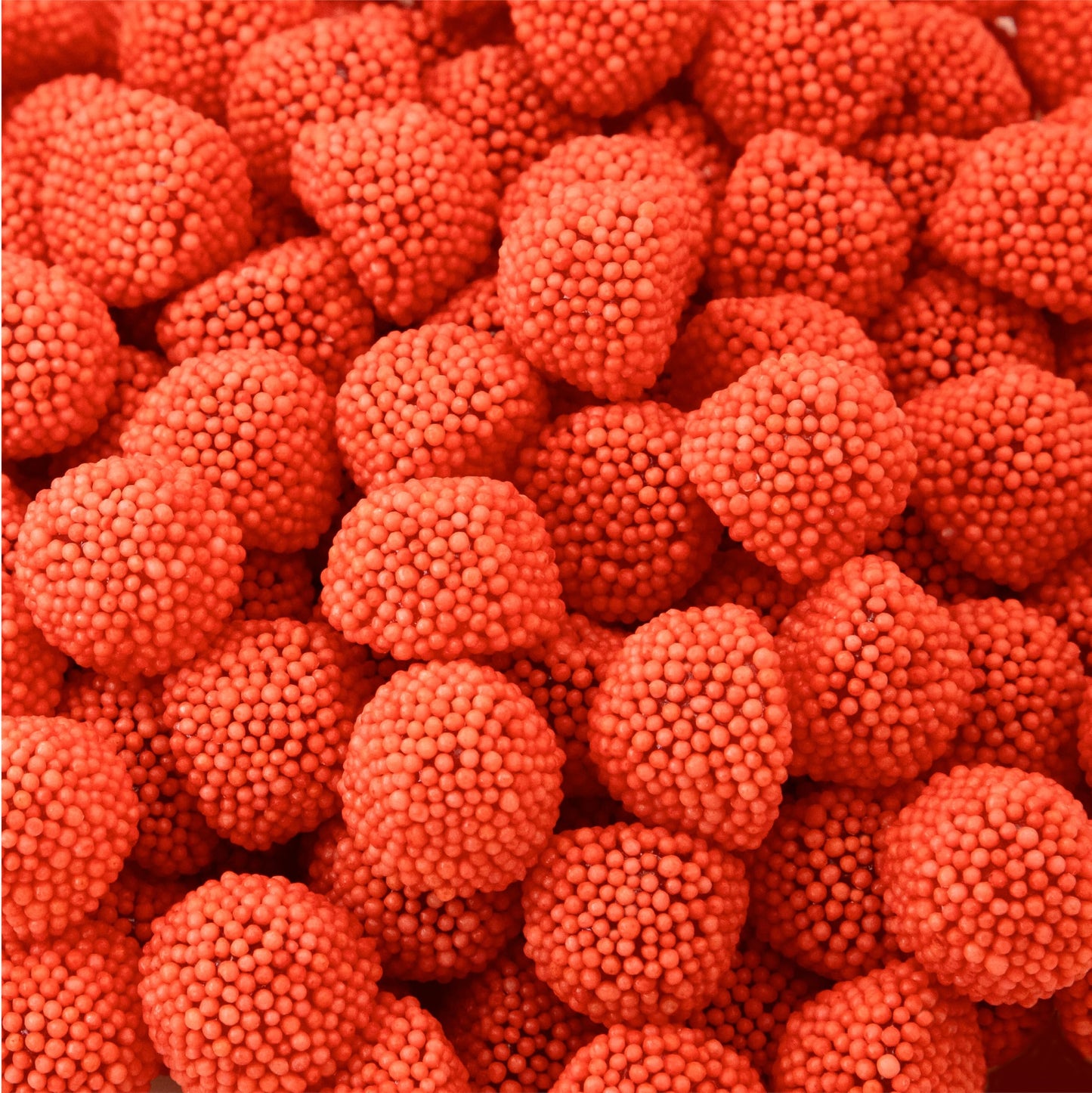 Berries Gummy Candy | 1-Pound Bag | Berry Shaped Strawberry Gummies | Chewy Candy with Strawberry Flavor for Buffets & Dessert Decorating | Red