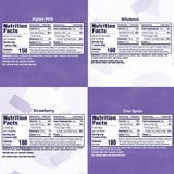Milka European Chocolate Bars Variety Pack, Alpine Milk Chocolate, Cow Spots, Strawberry & Wholenut Hazelnut, 10 - 3.52 oz Bars