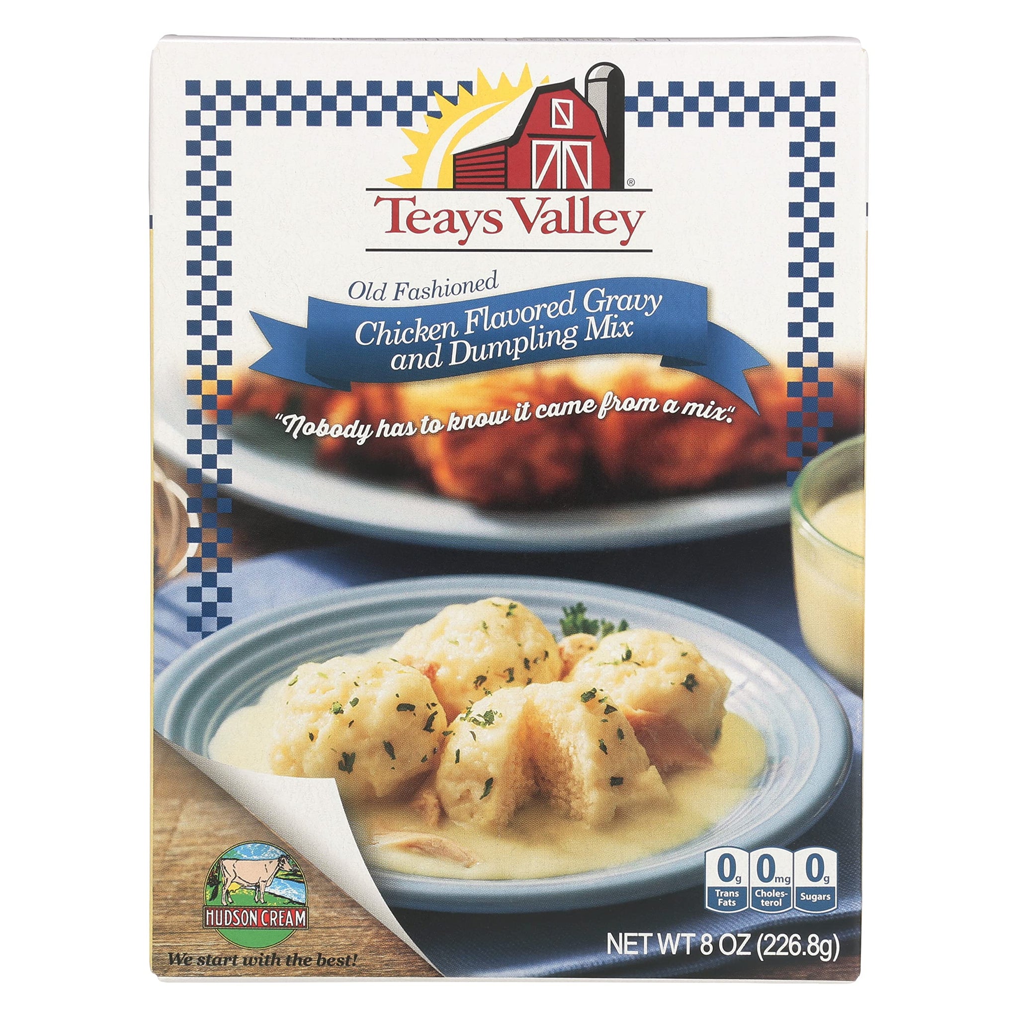 Teays Valley Old Fashioned Chicken Flavored Gravy and Dumpling Mix Pack of 2