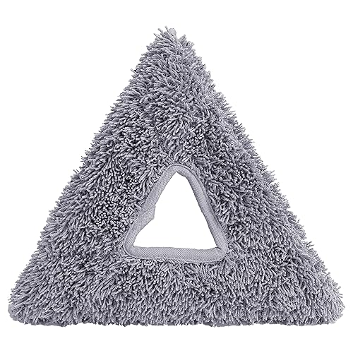 Unger Commercial Stingray Glass Washing Pads - Triangular Microfiber Pads for Efficient Indoor Window Cleaning SRPD2