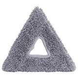 Unger Commercial Stingray Glass Washing Pads - Triangular Microfiber Pads for Efficient Indoor Window Cleaning SRPD2