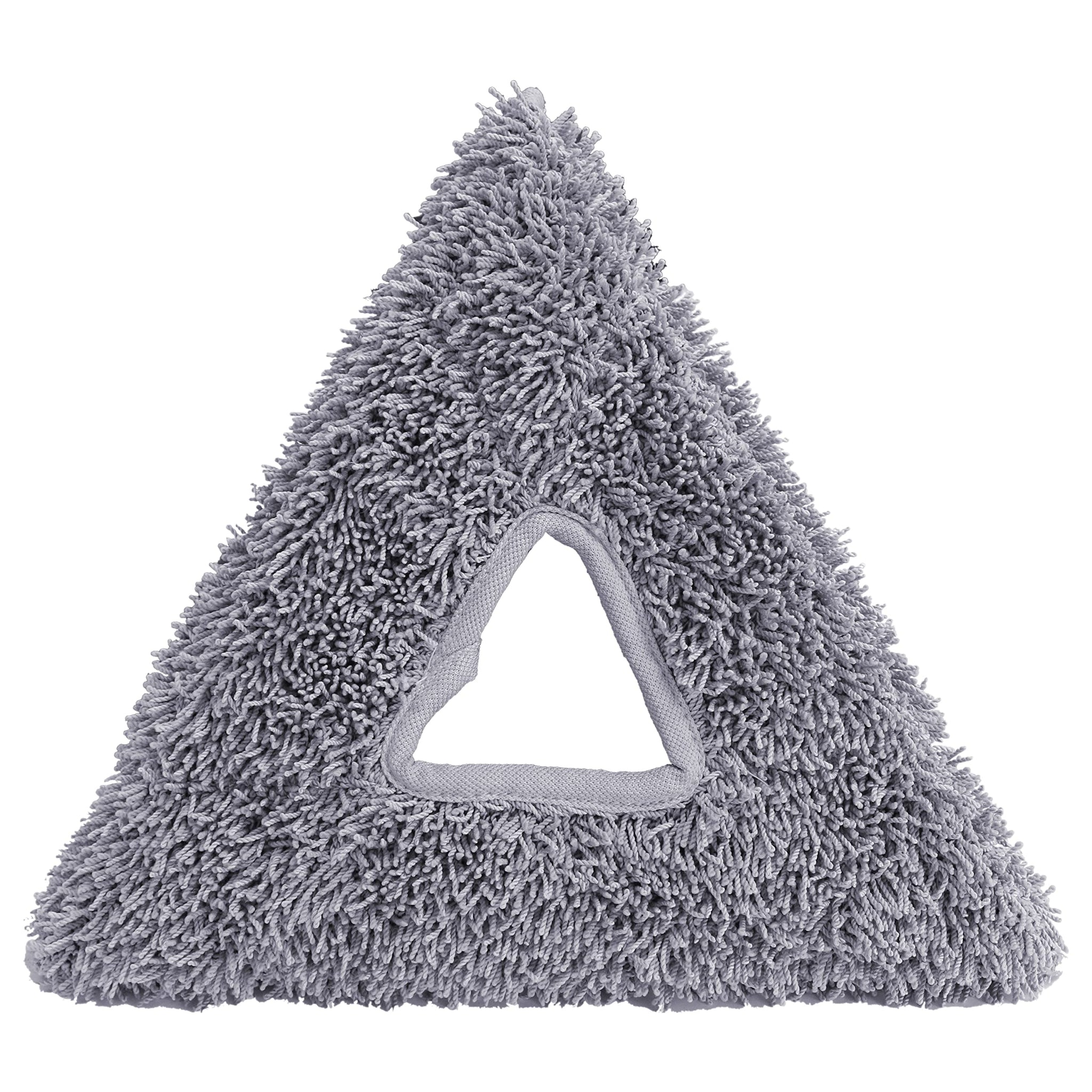 Unger Commercial Stingray Glass Washing Pads - Triangular Microfiber Pads for Efficient Indoor Window Cleaning SRPD2