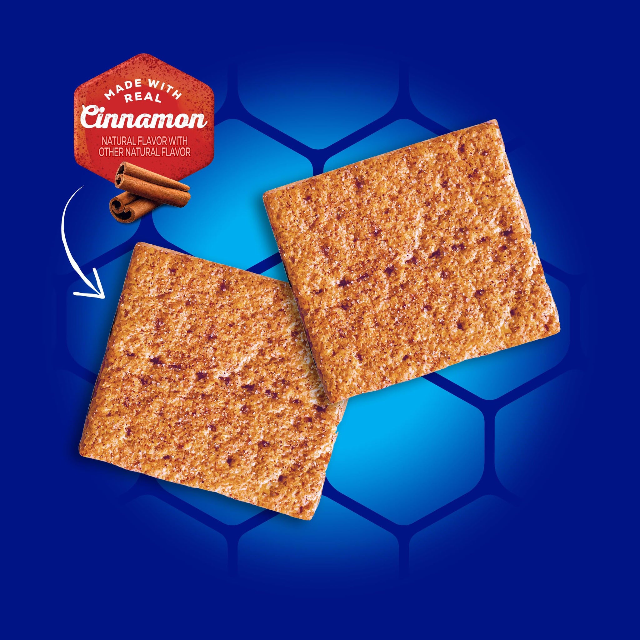 Honey Maid, Cinnamon Graham Crackers, Lunch Snacks, 14.4 Ounce