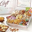 Broadway Basketeers Food Gift Basket Snack Gifts for Women, Men, Families, College, Appreciation, Thank You, Christmas, Corporate Holiday, Get Well
