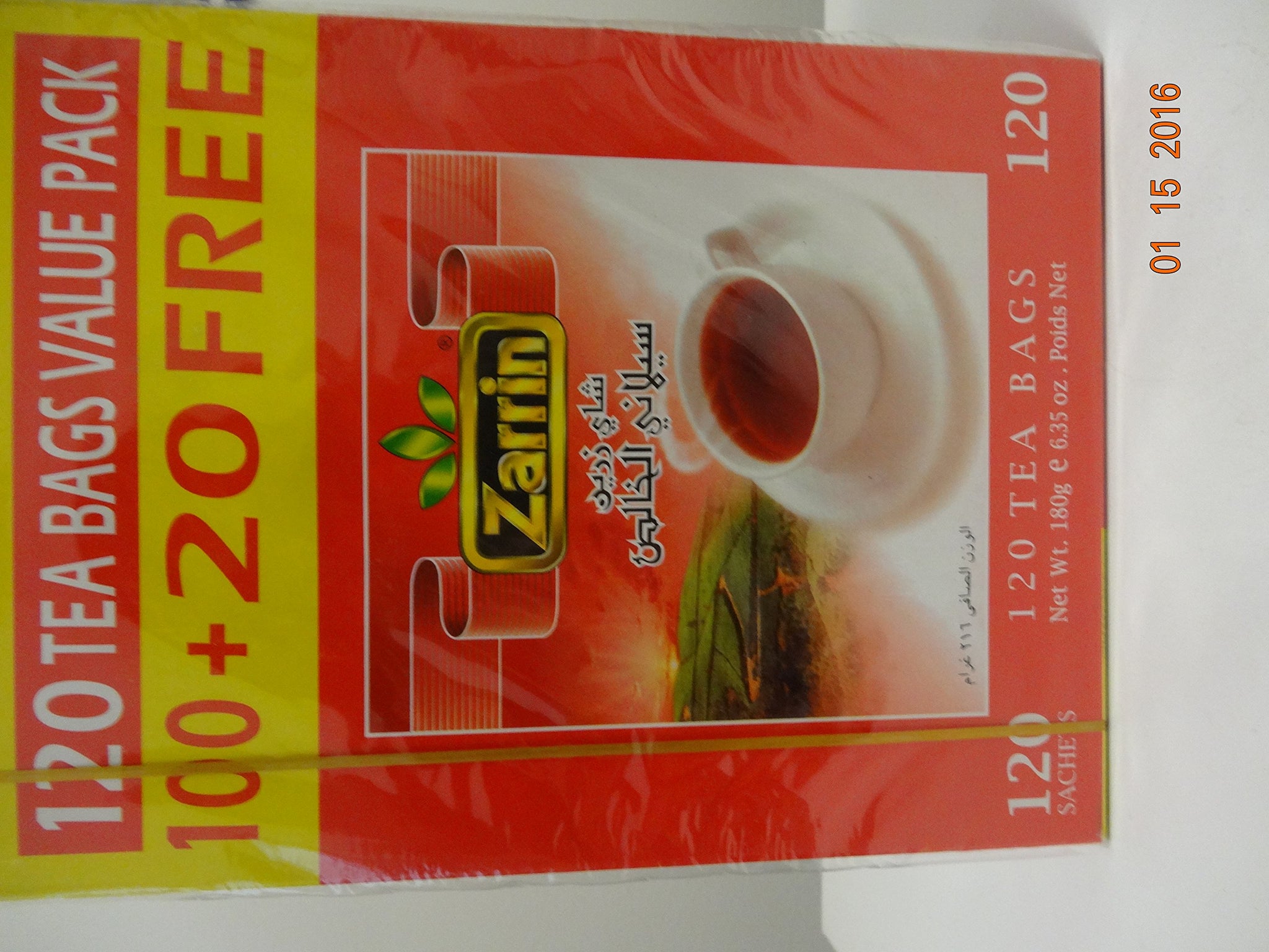 Zarrin Tea Bags 180 G