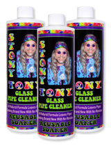 Glass Pipe Cleaner 3 16oz Bottles.