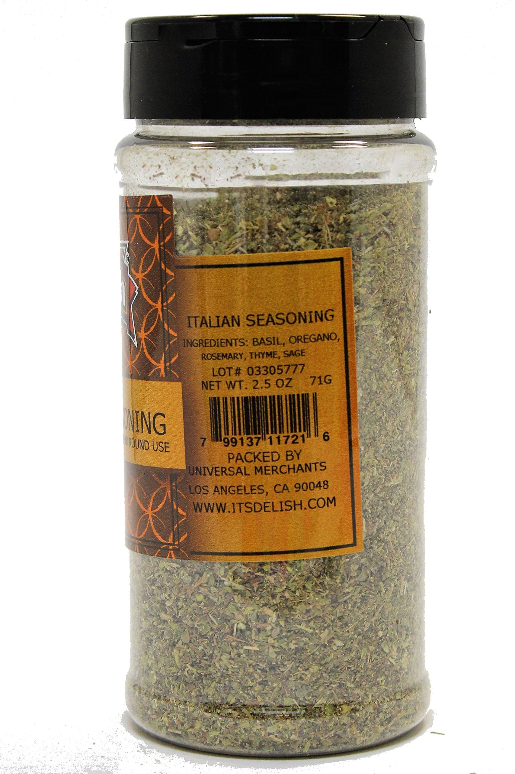 Italian Seasoning by Its Delish, Medium Jar, 2.5 oz