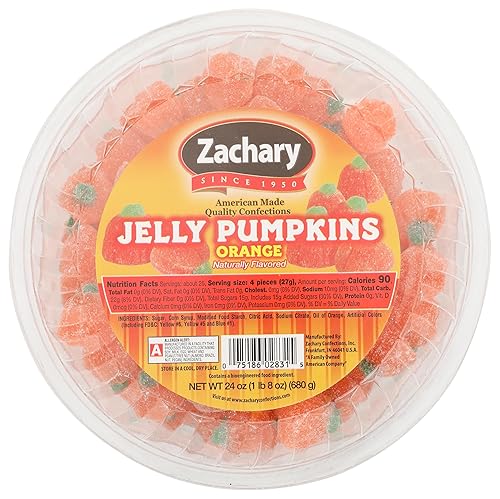 Jelly Pumpkins Halloween Candy (1.5 lb. Tub)