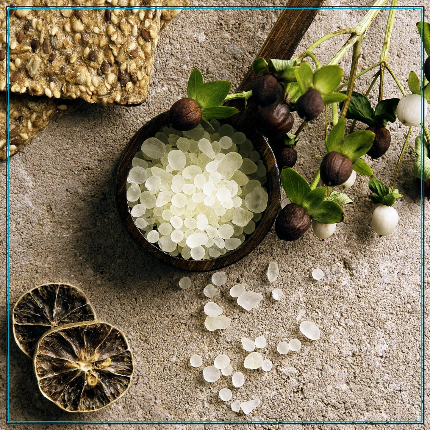 Krinos Greek Mastic Gum: Rich History, Piney Flavor, Culinary Treasure | Chios Island PDO Product, 17g jar