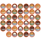 Cookie Jar Assorted Flavored Coffee Pods for Keurig K Cup Brewers, 40 Count Variety Pack - Flavored Coffee Sampler with Multiple Delicious Options