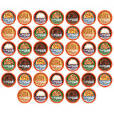 Cookie Jar Assorted Flavored Coffee Pods for Keurig K Cup Brewers, 40 Count Variety Pack - Flavored Coffee Sampler with Multiple Delicious Options