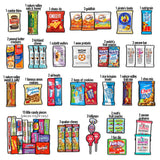 CRAVEBOX Snacks Box Variety Pack Care Package (55 Count) Treats Gift Basket Adults Kids Grandkids Guys Girls Women Men Boyfriend Birthday Cookies