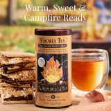 The Republic of Tea - S’mores Herbal Chocolate Tea, Refill Pack of 36 Low-Caffeine Tea Bags