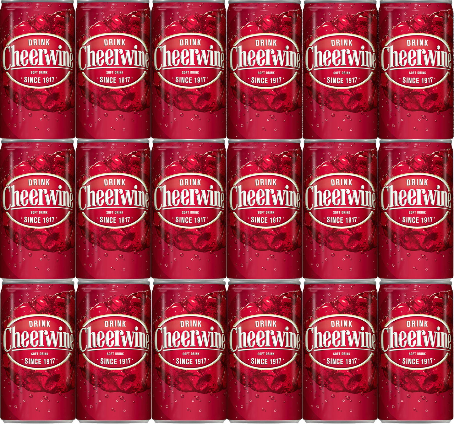 Cheerwine Soda, 7.5 oz can (18 cans)