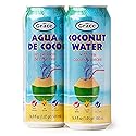 Grace Coconut Water Can with Real Coconut Pieces - 2 Pack 500ml - Agua de Coco