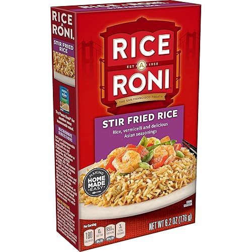 Rice-A-Roni Fried Rice and Vermicelli Mix, (Packaging May Vary), 6.2 Oz