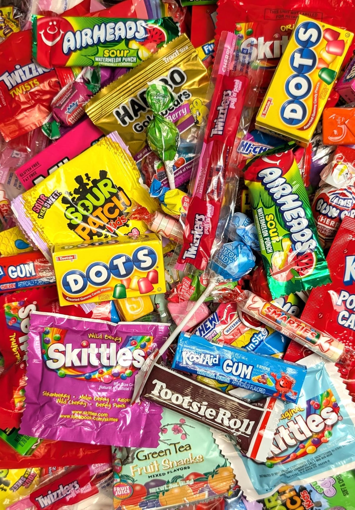 Pinata Candy Mix- Assorted Candy Variety Pack - 2 lb - Individually Wrapped - Piñata Mix - Sour Candies, Bubble Gum, Fruity Sweets, Chewy Sweets