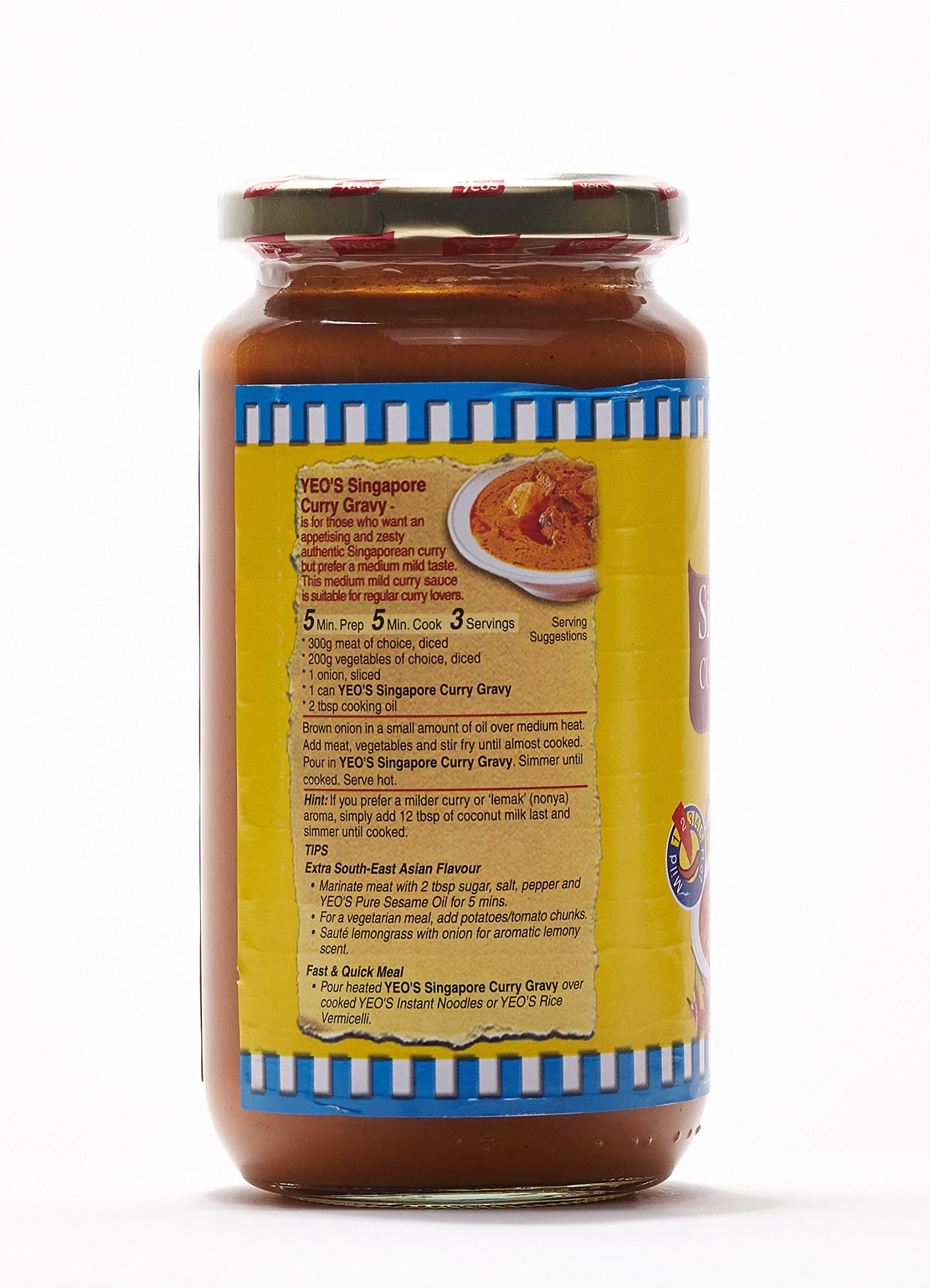 Yeo's Singapore Curry Gravy (Pack of 2)