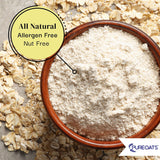 PureOats Gluten Free Oat Flour (4Lb Bag) 100% Whole Grain, Vegan, Allergen Free for Healthy breakfast and more